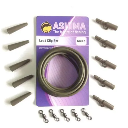 Ashima Ashima Lead Clip Complete Kit - Green Ofertă