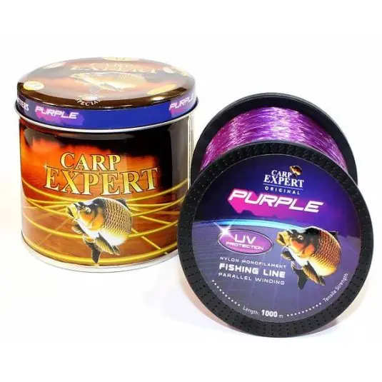 Fir monofilament Carp Expert UV Purple 0.35mm/14.9kg/1000m Bestseller