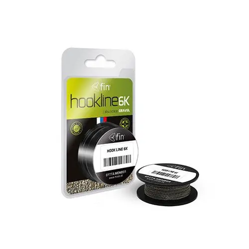 Fir textil Delphin Hookline 6K Gravel 25lb Lichidare de stoc