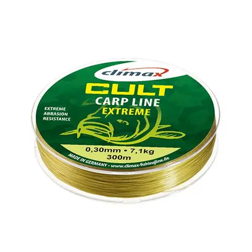 Preț mic Fir monofilament Climax Cult Carp Extreme 0.35mm/9.1kg/300m
