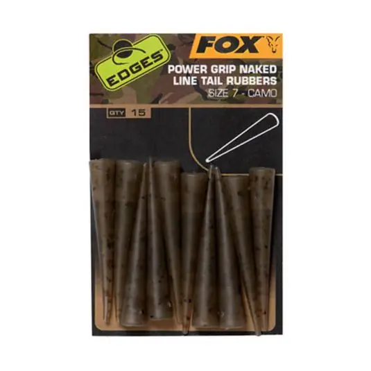 Reducere specială Fox Edges Camo Power Grip Naked Tail Rubber nr.7