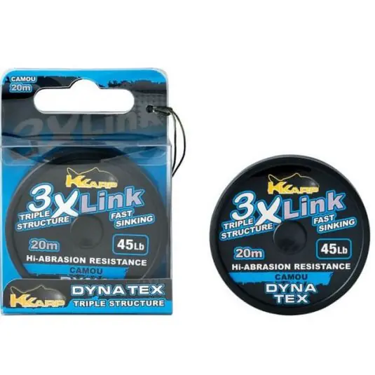 Fir textil K-Karp Dynatex 3X Link Camo 45lb Expediere rapidă