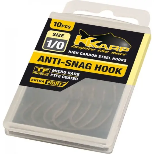 Carlige K-Karp Anti-Snag Hooks Nr.6 Ofertă limitată