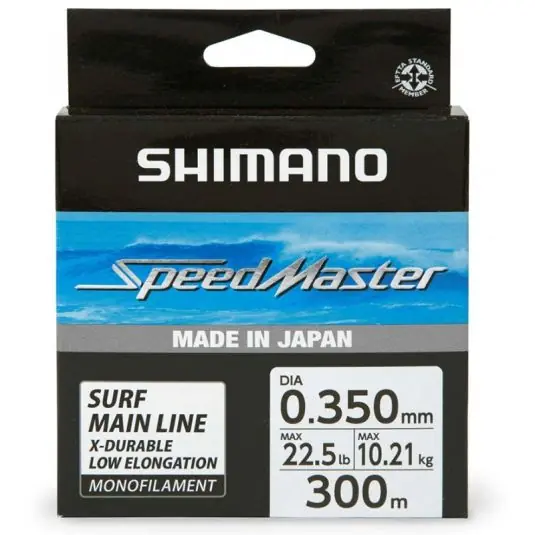 Fir monofilament Shimano Speedmaster Surf Mono 0.30mm/7.95kg/1200m Nu rata