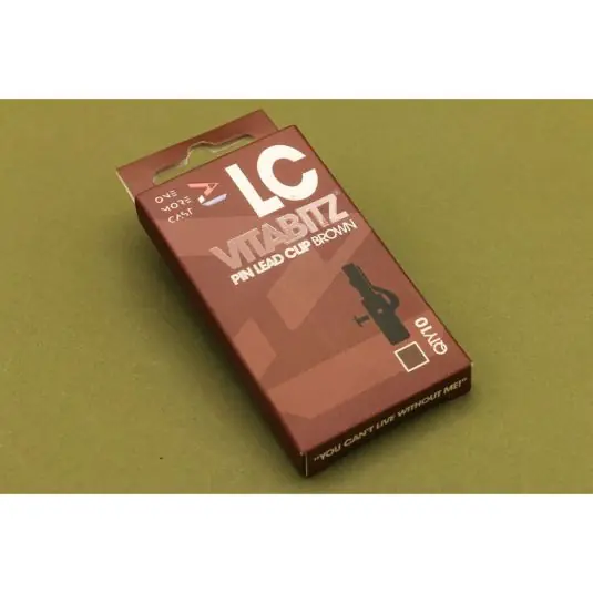 Clipsuri plumb pierdut One More Cast Vitabitz Pin Lead Clips, Brown Premium