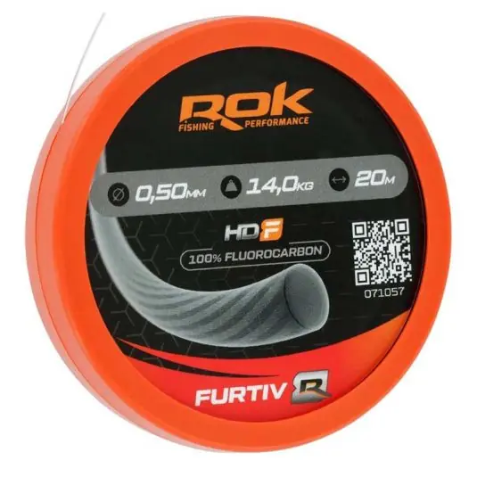 Popular Fir fluorocarbon Rok Fishing Furtiv R 0.45mm/13kg/20m
