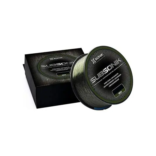 Preț promoțional Fir monofilament Sonik Subsonik Green 0.31mm/6.80kg/1200m