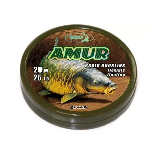 Reducere Fir textil Katran Amur Green 25lb/20m