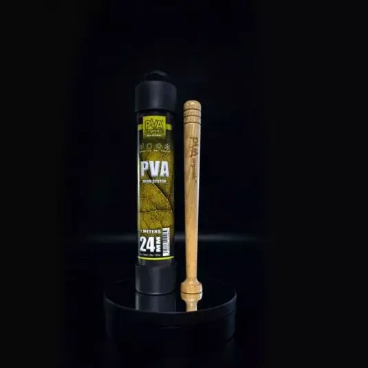 Cumpără online Kit plasa solubila Katran PVA mesh + Wooden Plunger 24mm/7m