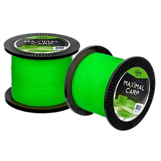 Chilipir Fir monofilament Carp Zoom Maximal Carp Fluo Green 0.31mm/12.20kg/600m