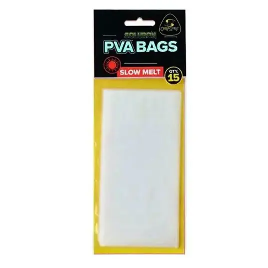 Pungi solubile Carp Spirit PVA Bags Slow Melt 60x120mm Preț promoțional