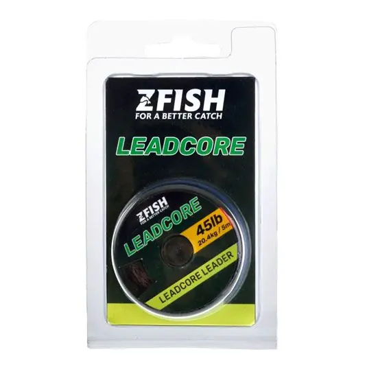 Fir leadcore ZFish Leadcore Leader 45lb/5m Livrare expres