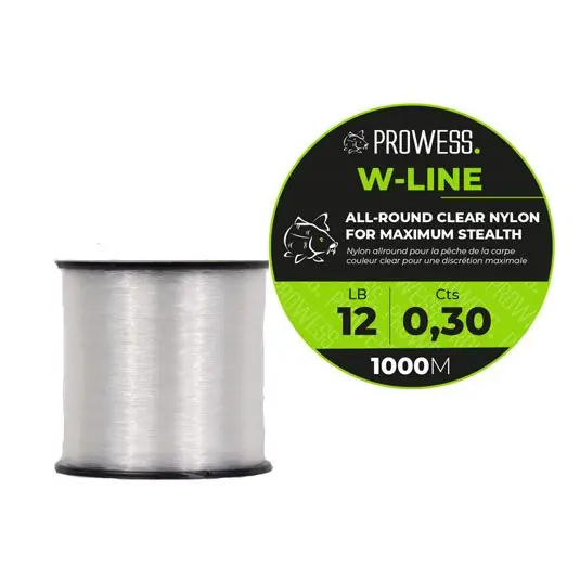 Cel mai vândut Fir monofilament Prowess W-line Clear 0.25mm/3.85kg/1000m