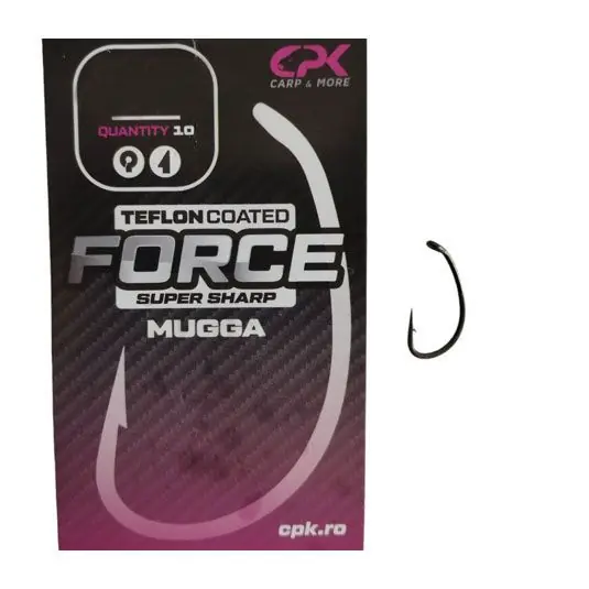 Ofertă de sezon Carlige CPK Force Teflon Mugga Nr.10