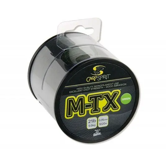 Plată sigură Fir monofilament Carp Spirit M-TX Black 0.28mm/5.9kg/1410m