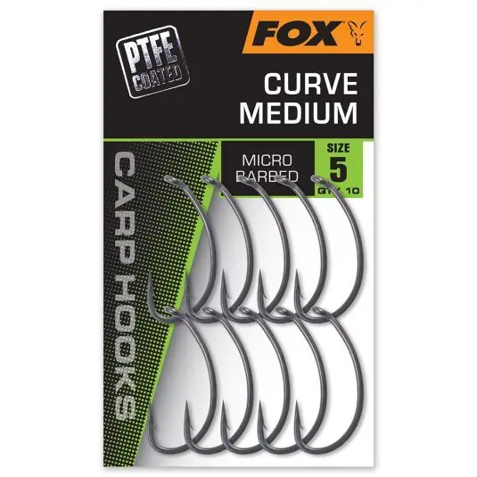 Carlige Fox Curve Medium Nr.4 Ofertă limitată