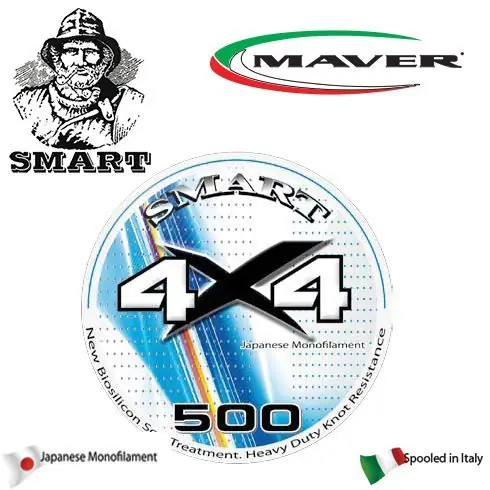 Calitate înaltă Fir monofilament Maver Extreme 4x4 0,215mm/3,5kg/500m