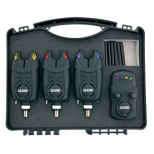 Set 3 senzori + statie Jaxon XTR Libra Green Reducere extra
