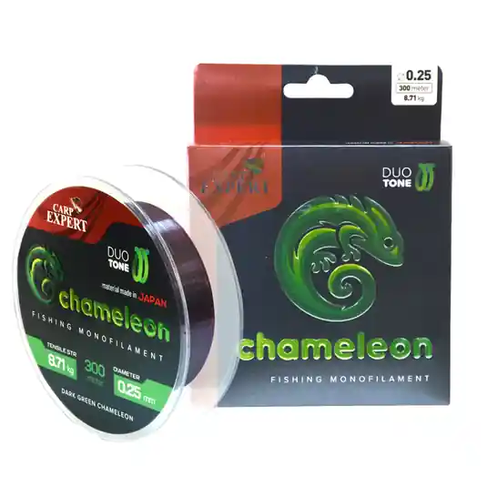 Fir monofilament Carp Expert Chameleon Shiny Dark Green 0.30mm/11.86kg/600m Livrare expres