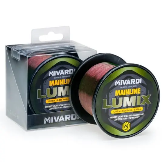 Preț promoțional Fir monofilament Mivardi Lumix Mainline 0.25mm/6.45kg/1200m