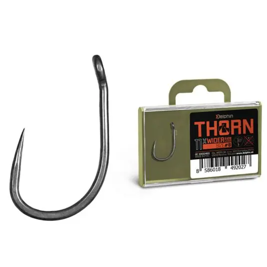 Carlige Delphin Thorn Wider BarbLESS 11x Nr.2 Expediere rapidă