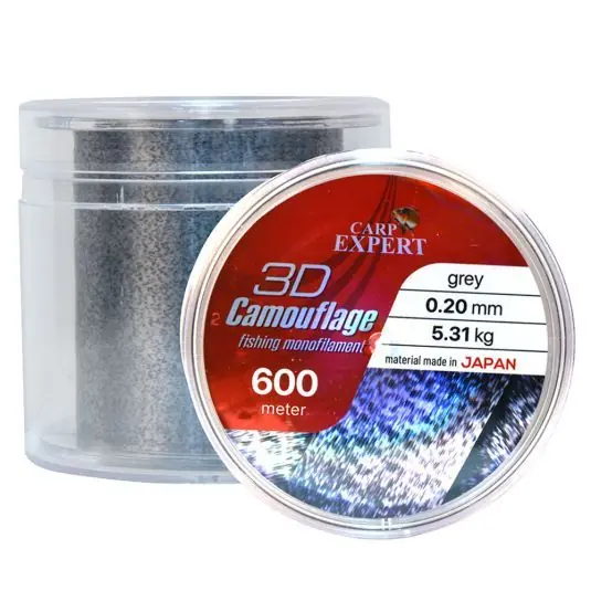 Preț promoțional Fir monofilament Carp Expert Neo 3D Camouflage Grey 0.35mm/15.11kg/600m