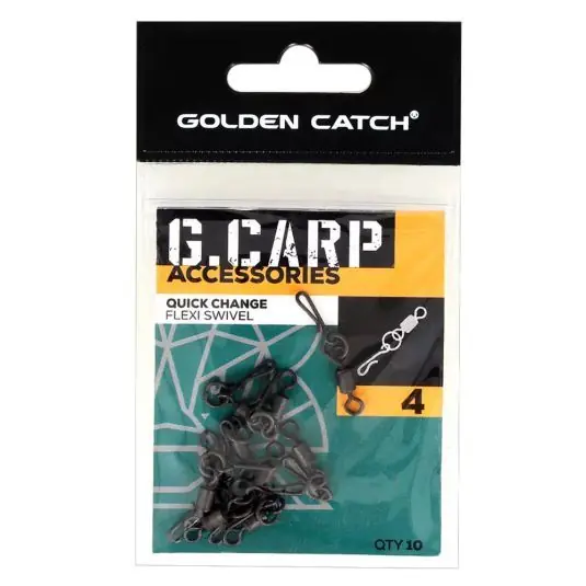 Bestseller Agrafa + vartej Golden Catch Quick Change Flexi Swivel, Nr.4