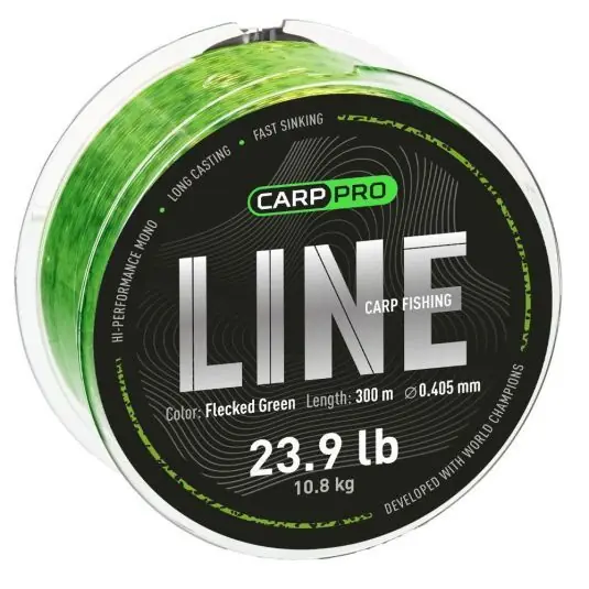 Cumpără online Fir monofilament Carp Pro Flecked Green 0.261mm/4.90kg/300m