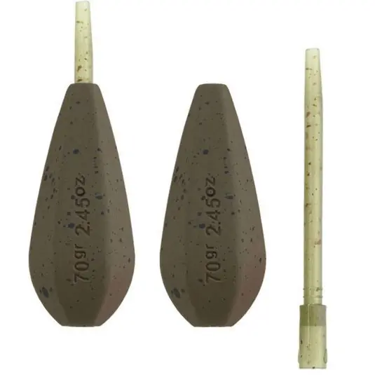 Transport gratuit Plumb Carp Spirit In-Line Distance Lead Camo 140g