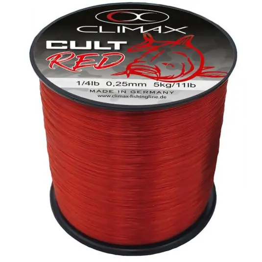 Fir monofilament Climax Cult Crap Red Line 0.40mm/1000m Discount