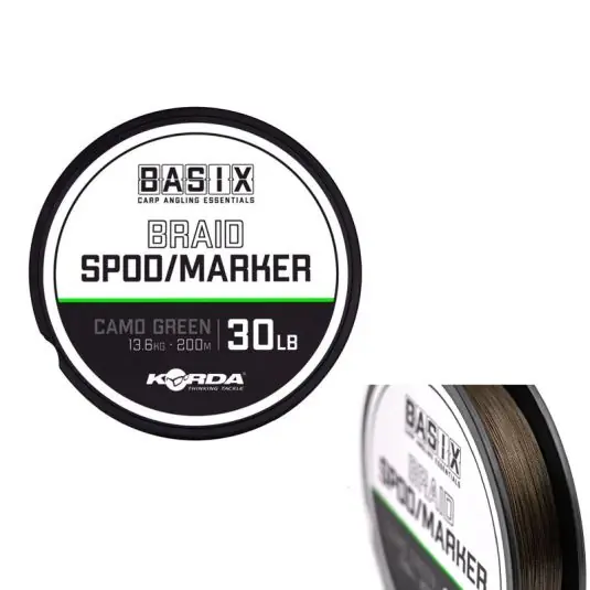 Fir textil Korda Basix Spod/Marker Braid 13.6kg/200m Ultima șansă