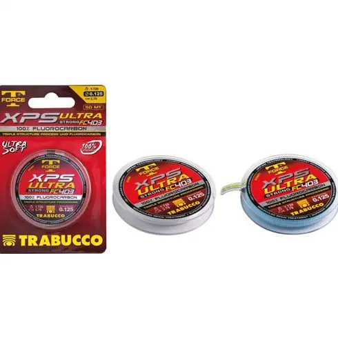 Fir fluorocarbon Trabucco T-Force XPS Ultra FC403 0.24mm/5.71kg/50m Cel mai bun preț