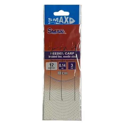 Reduceri Carlige legate Smax Feeder Carp Braided Line Nr.12