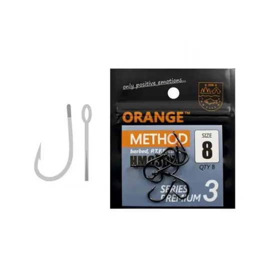 Carlige Orange Method PTFE Coated Premium Series 3 Nr.18 Lichidare de stoc
