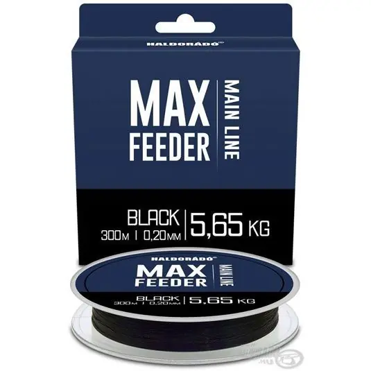 Fir monofilament Haldorado Max Feeder Main Line Black 300m/0.20mm/5.65kg Bestseller