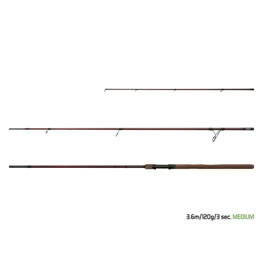 Lanseta feeder Delphin MAGMA LEGEND4RY Medium 3.60m/120g Reducere specială