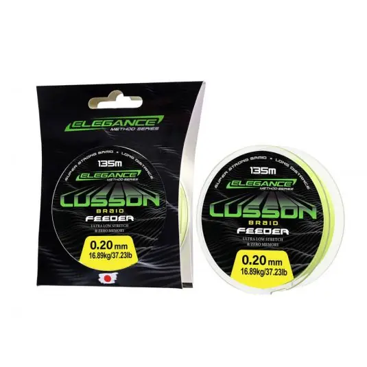 Retur ușor Fir textil Formax Elegance Method Lusson Feeder Braid 0.18/12.28kg/135m