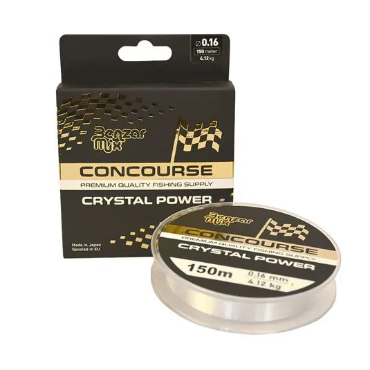 Cel mai bun preț Fir monofilament Benzar Mix Concourse Crystal Power 0.16mm/4.12kg/150m
