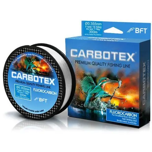 Fir fluorocarbon Carbotex Fluorocarbon 0.10mm/1.85kg/30m Ofertă specială
