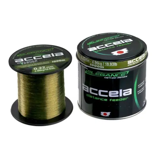 Fir monofilament Formax Elegance Accela Distance Feeder Olive 0.30mm/11.35kg/1000m Retur ușor