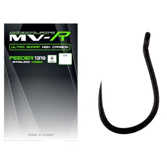 Carlige Maver MV-R 1319 Feeder Eyed Barbless nr.12 Livrare gratuită