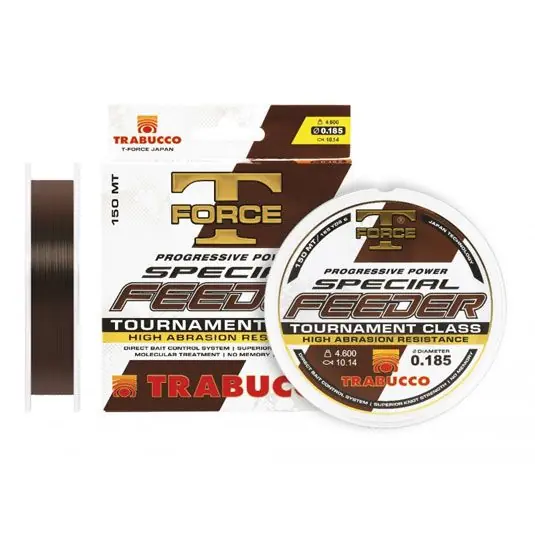 Nu rata Fir monofilament Trabucco T-Force Special Feeder Tournament Class 0.28mm/9.54kg/150m