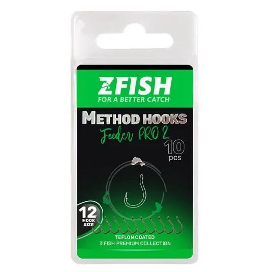 Carlige ZFish Method Feeder Pro 2, Nr.10 Lichidare de stoc