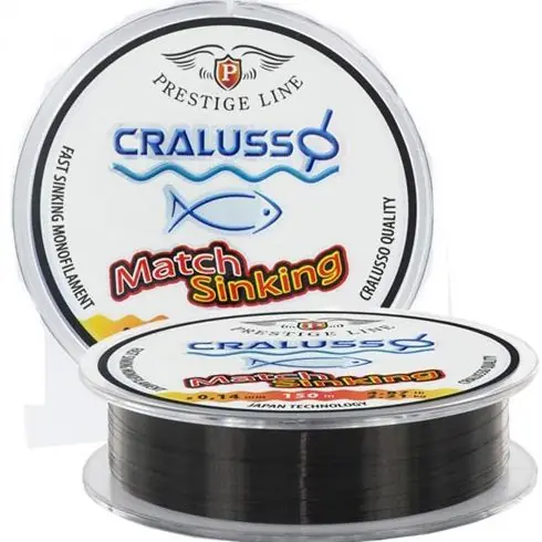 Fir monofilament Cralusso Match Prestige 0.16mm/2.77kg/150m Ultima șansă