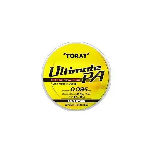 Fir monofilament Toray Ultimate PA Clear 0.085mm/0.75kg/50m Livrare rapidă