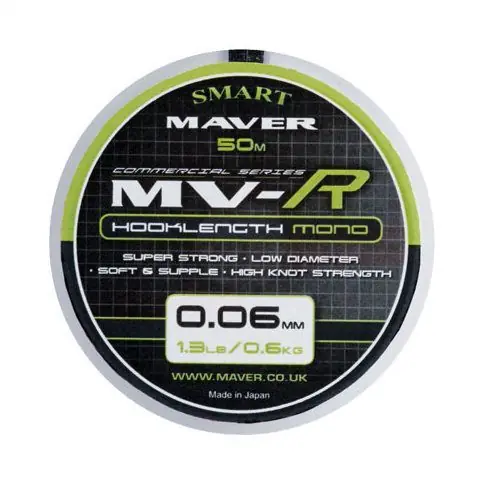 Ultima șansă Fir monofilament Maver MV-R Hooklenght Mono 0.18mm/3kg/50m