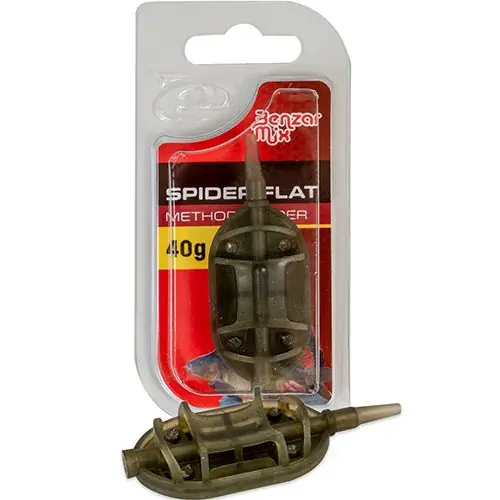 Momitor Benzar Mix Spider Flat Method Feeder 70g Cel mai bun preț