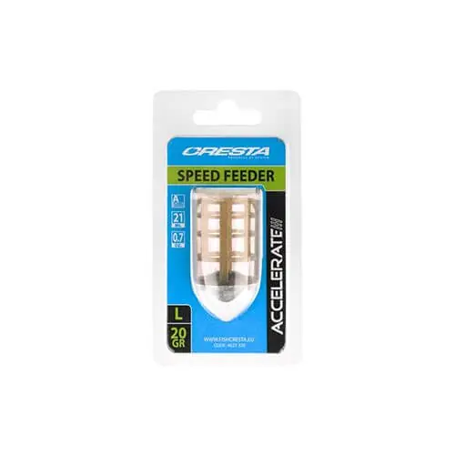 Momitor Cresta Accelerate Speed Feeder L 60g Cel mai vândut