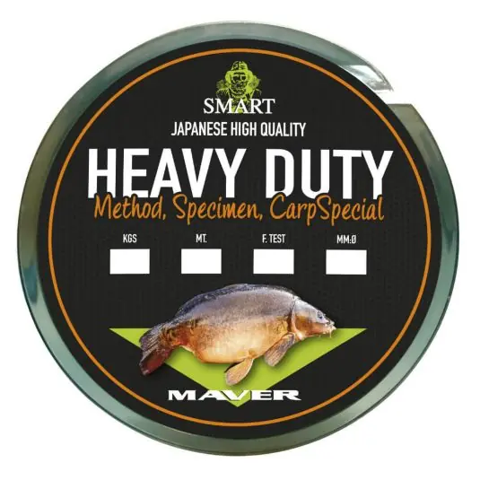 Fir monofilament Maver Smart Heavy Duty Carp Special 0.30mm/8.43kg 600m Doar azi