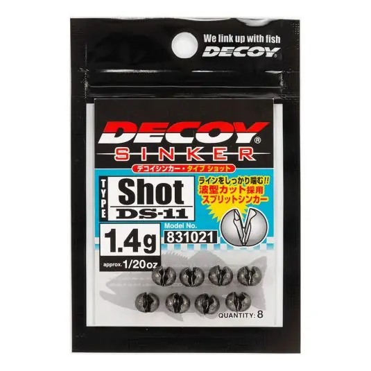 Livrare gratuită Plumbi Decoy Sinker Type Shot DS-11 0.9g